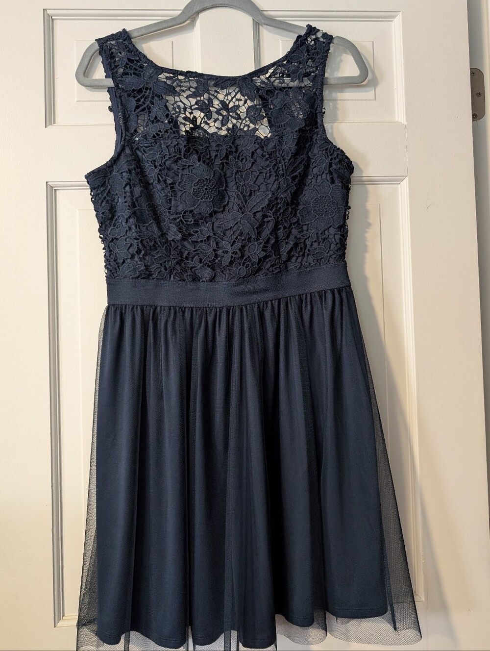 LC Lauren Conrad Lace Bodice Party Dress